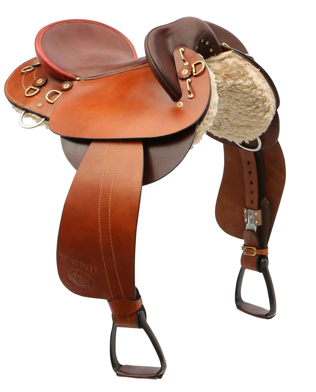 Ord River Bronco Poley Swinging Fender Saddle - Image 2