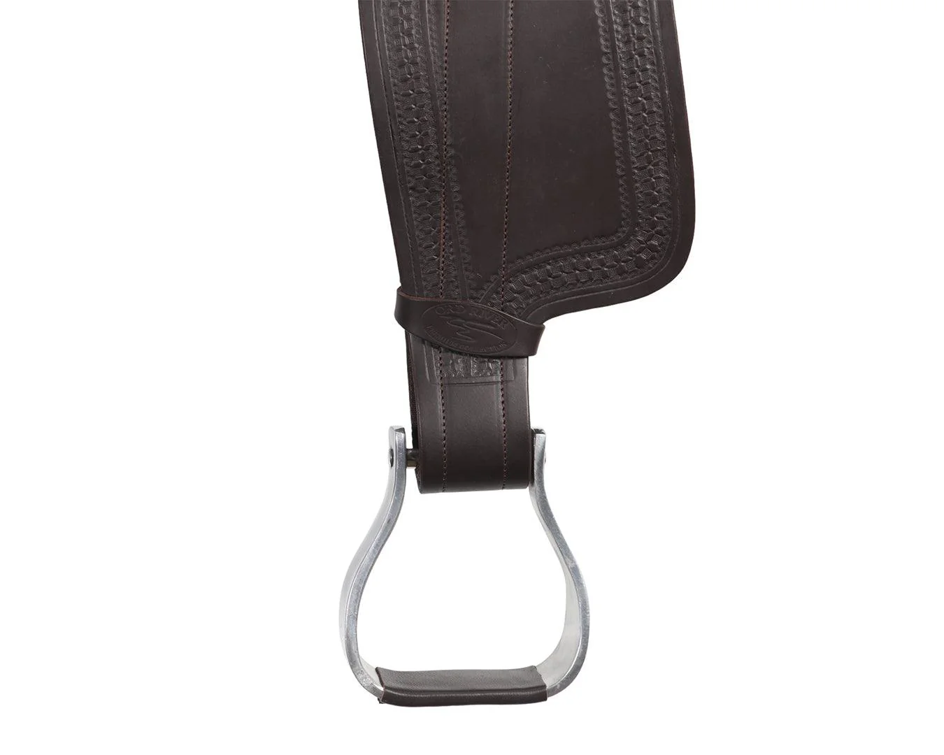 Ord River Swinging Fender Tooled Saddle with Adjustable Gullet - Image 10
