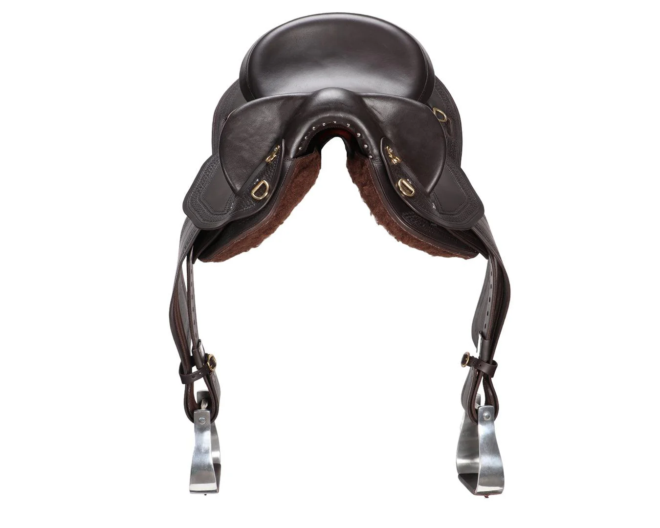 Ord River Swinging Fender Tooled Saddle with Adjustable Gullet - Image 3