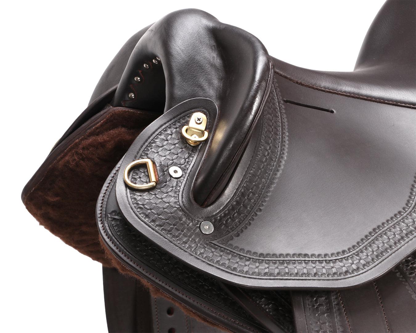 Ord River Swinging Fender Tooled Saddle with Adjustable Gullet - Image 6