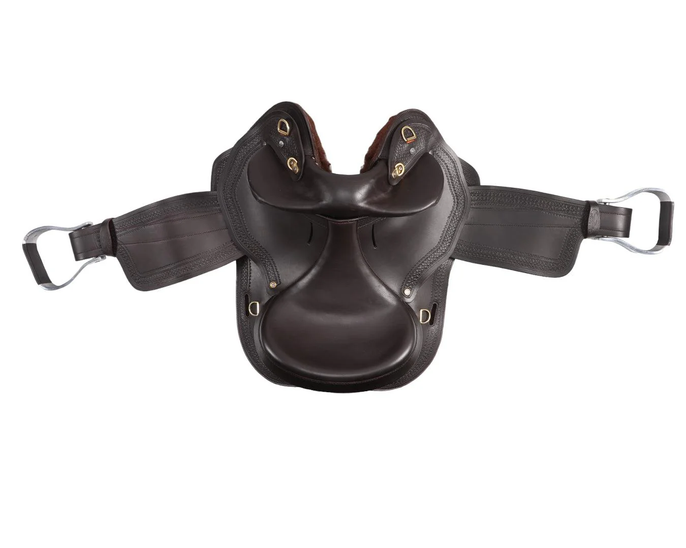 Ord River Swinging Fender Tooled Saddle with Adjustable Gullet - Image 8