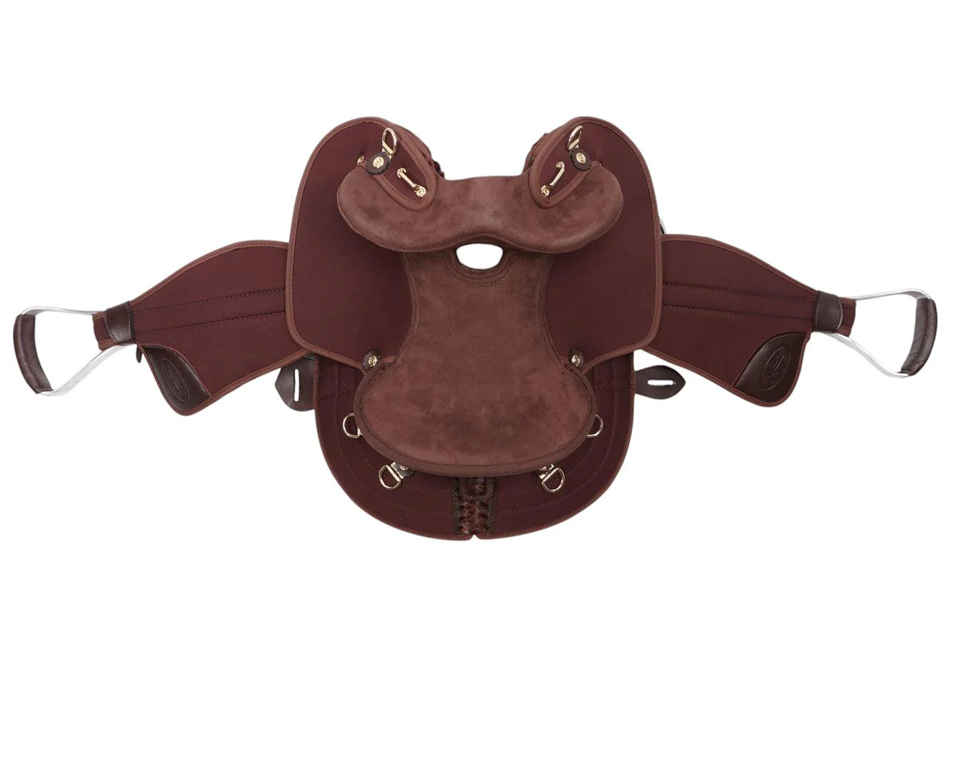 Ord River Synthetic Junior Half Breed Saddle 13" - Brown - Image 10