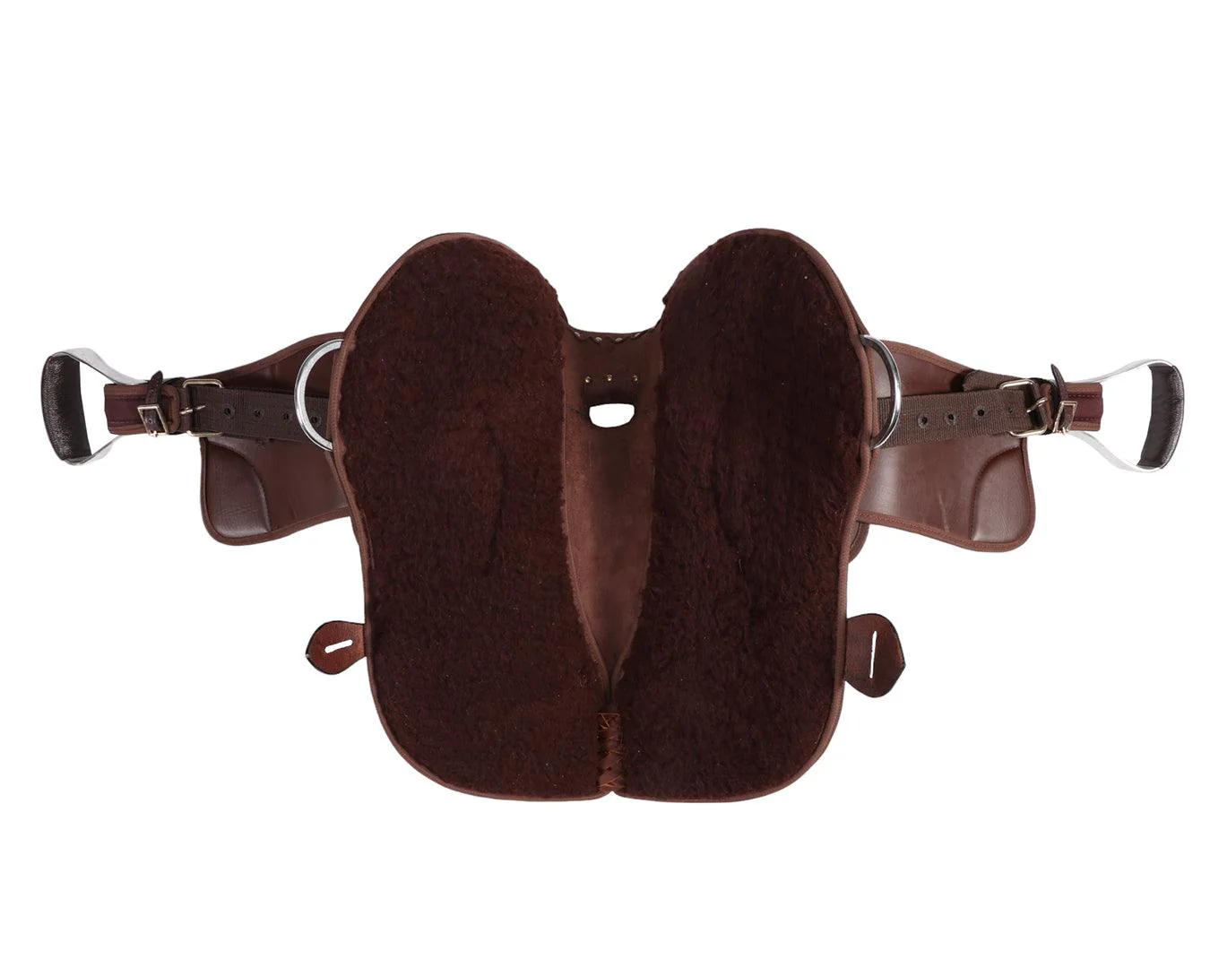 Ord River Synthetic Youth Half Breed Saddle 14.5" - Brown - Image 9