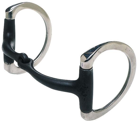 Oz Bitz Eggbutt Bit with Sweet Iron Mouth & Flat Rings