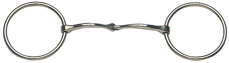 Oz Bitz Superfine Ring Snaffle w/SS Mouth