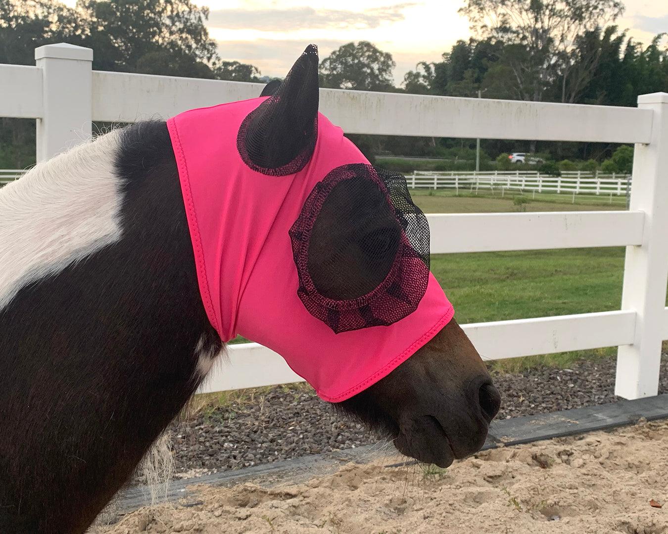 Piccolo Lycra Pull-On Fly Mask - Image 4