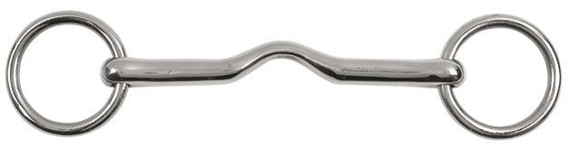 STC Ported Ring Snaffle Bit