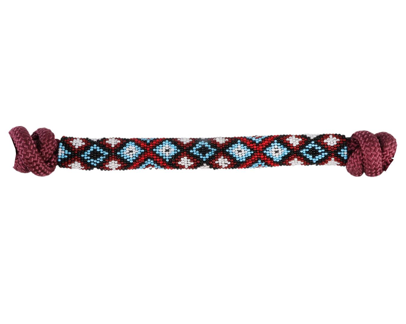 Professional's Choice Beaded Rope Halter with Lead - Image 9