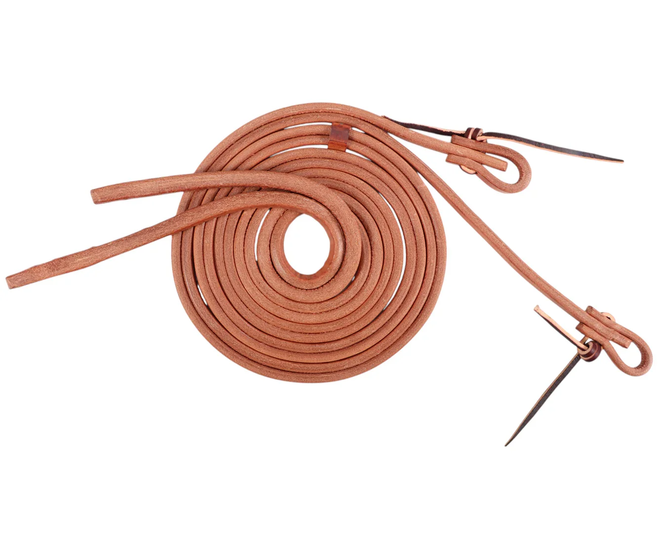 Professional's Choice Harness Leather Split Reins - Oak - Image 2