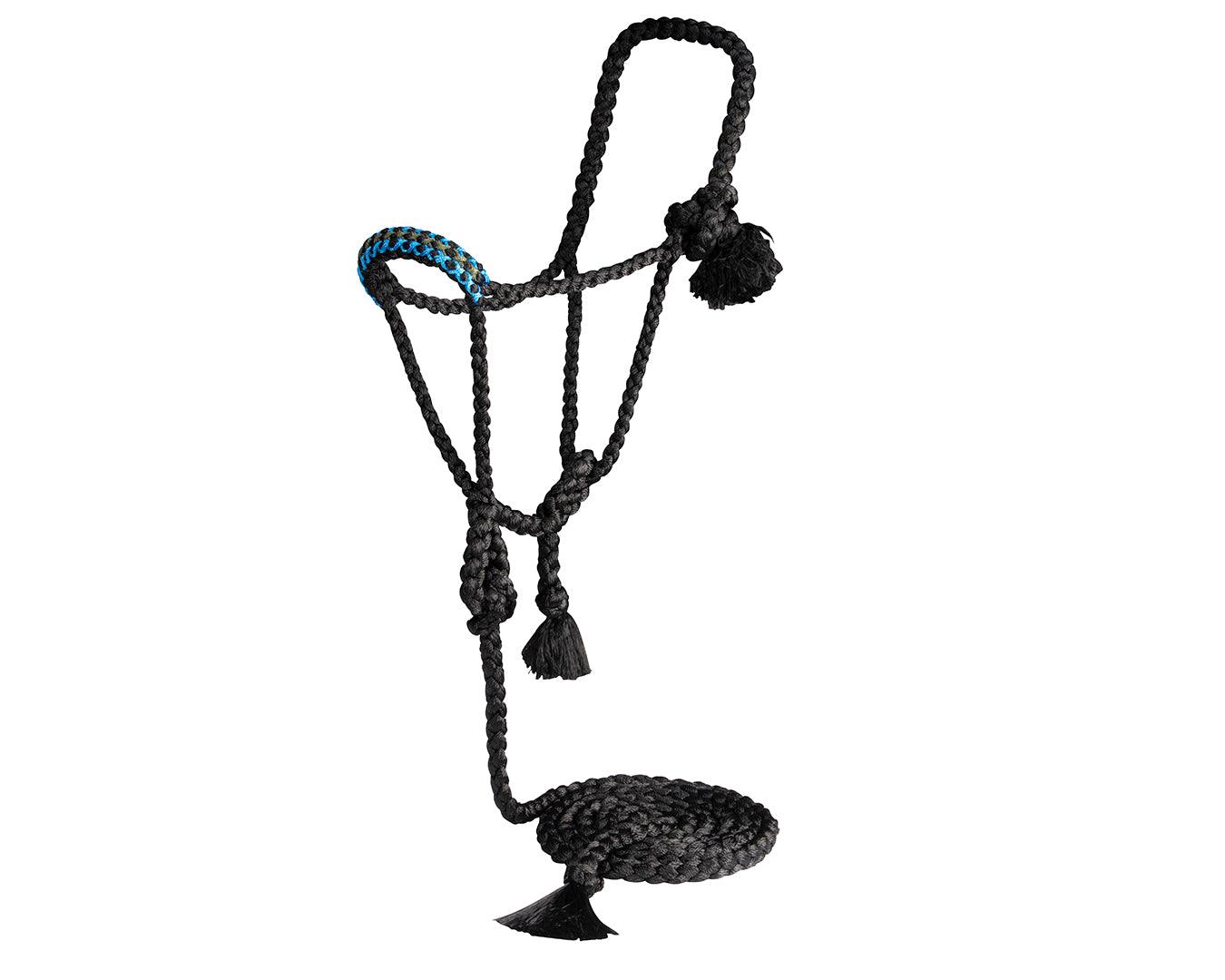 Professional's Choice Cowboy Braided Halter With Lead - Image 2