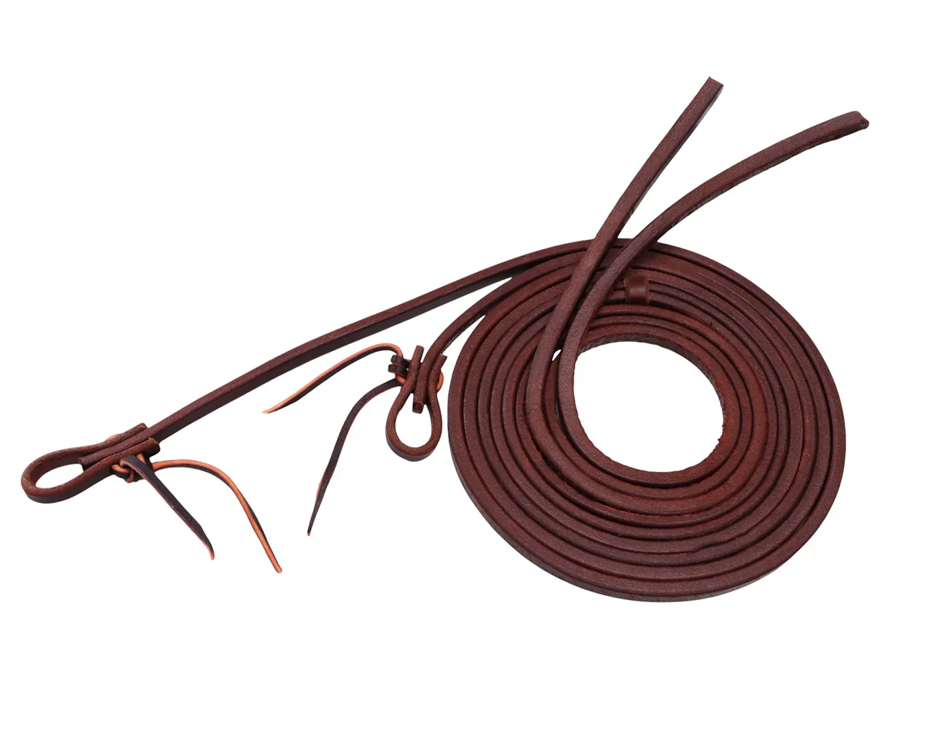 Professional's Choice Harness Leather Split Reins - Heavy Oil