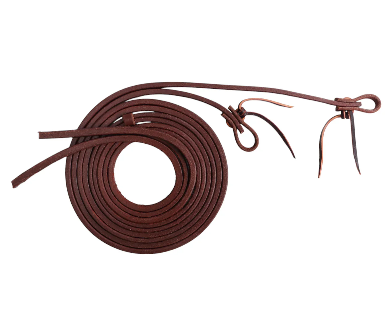 Professional's Choice Harness Leather Split Reins - Heavy Oil - Image 2