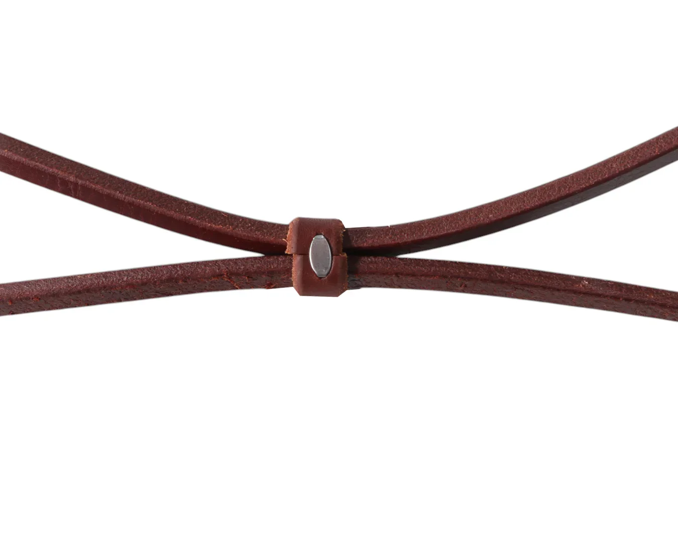 Professional's Choice Harness Leather Split Reins - Heavy Oil - Image 3