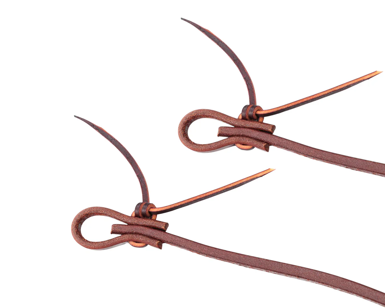 Professional's Choice Harness Leather Split Reins - Heavy Oil - Image 4