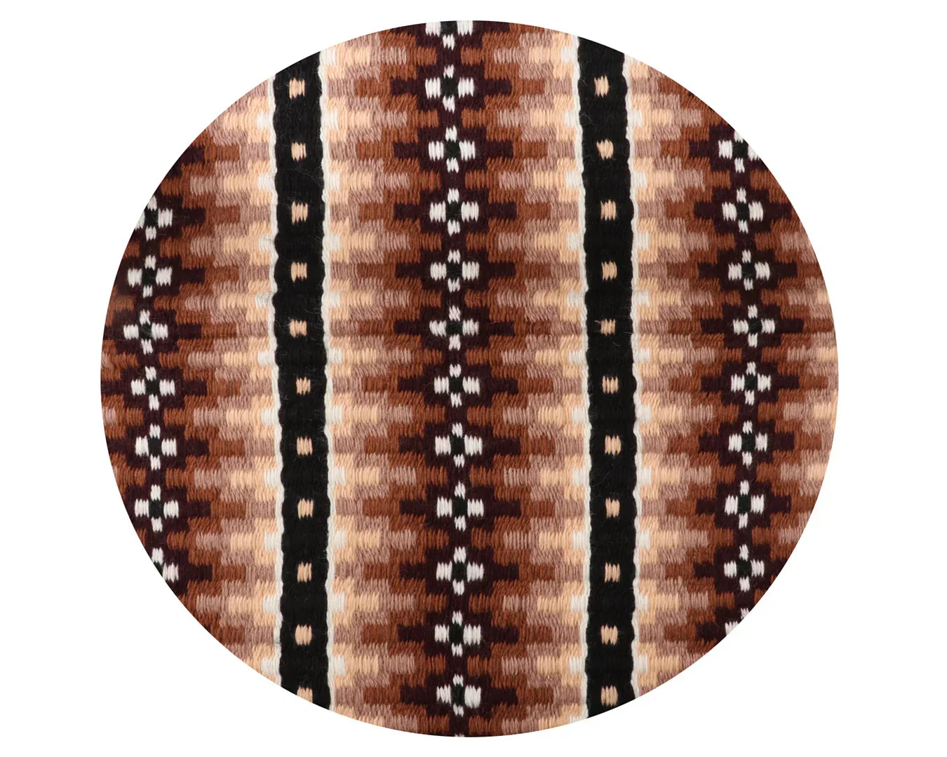 Professional's Choice Show Blanket - Chocolate & Tan - Image 4