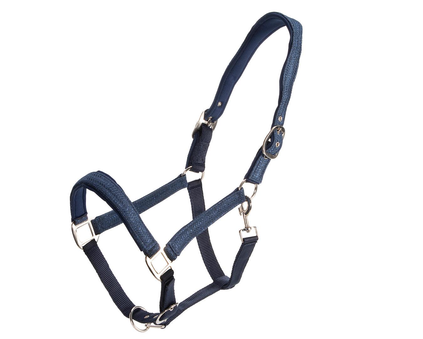 Rancher Ear Relief Glitter Halter - Navy