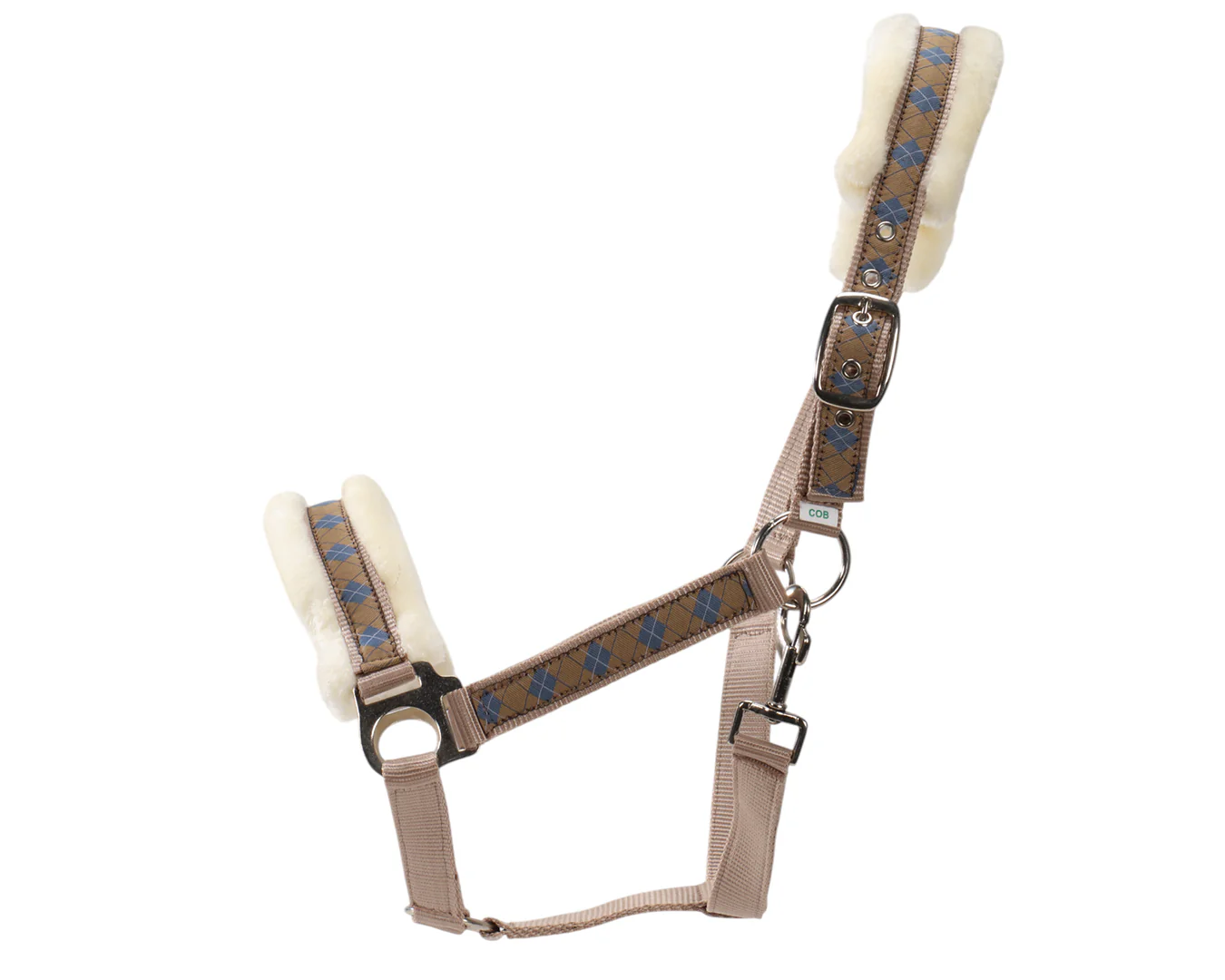 Rancher Fleece Lined Check Halter - Image 2
