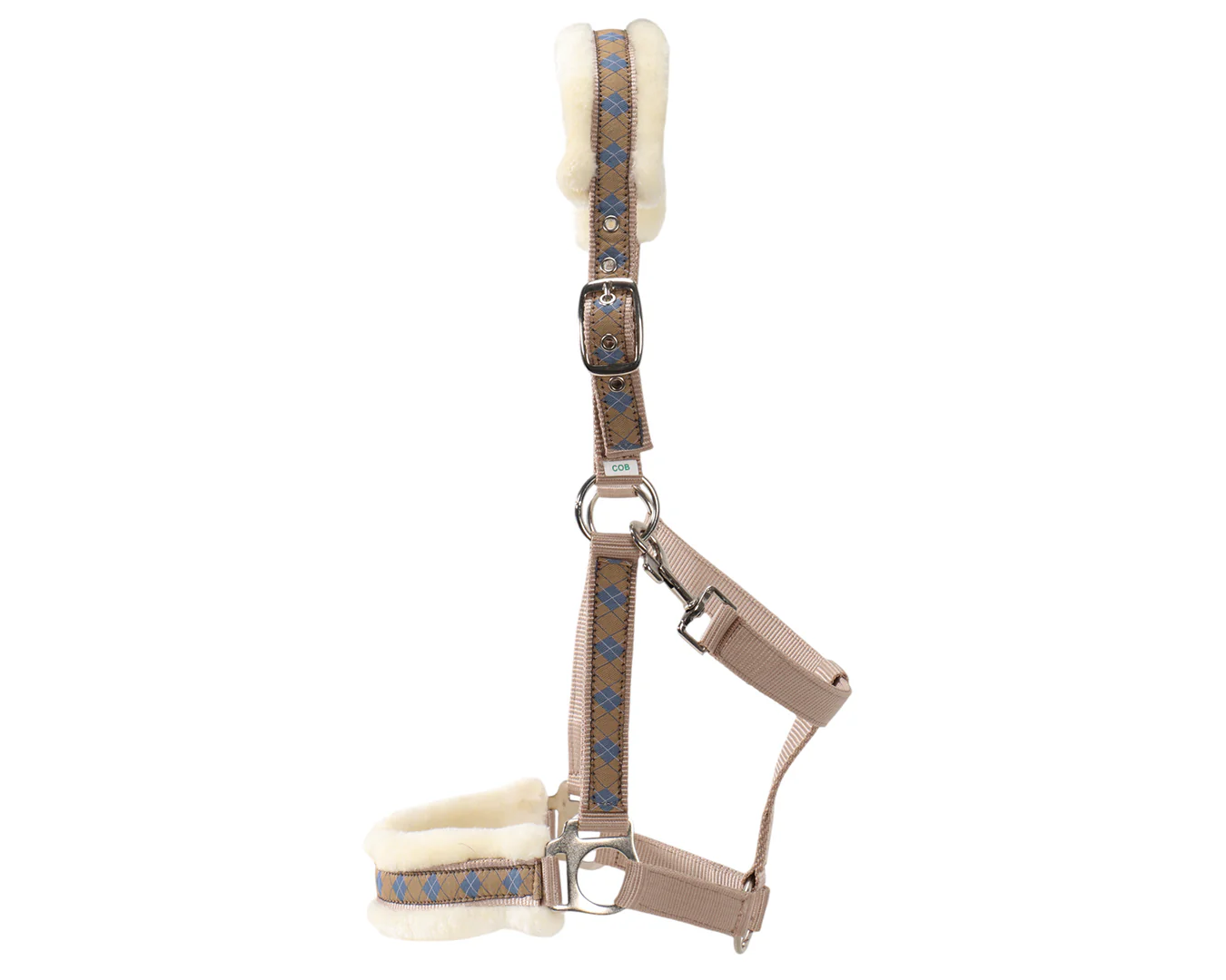 Rancher Fleece Lined Check Halter - Image 3