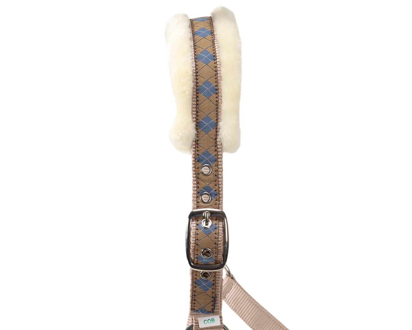 Rancher Fleece Lined Check Halter - Image 5