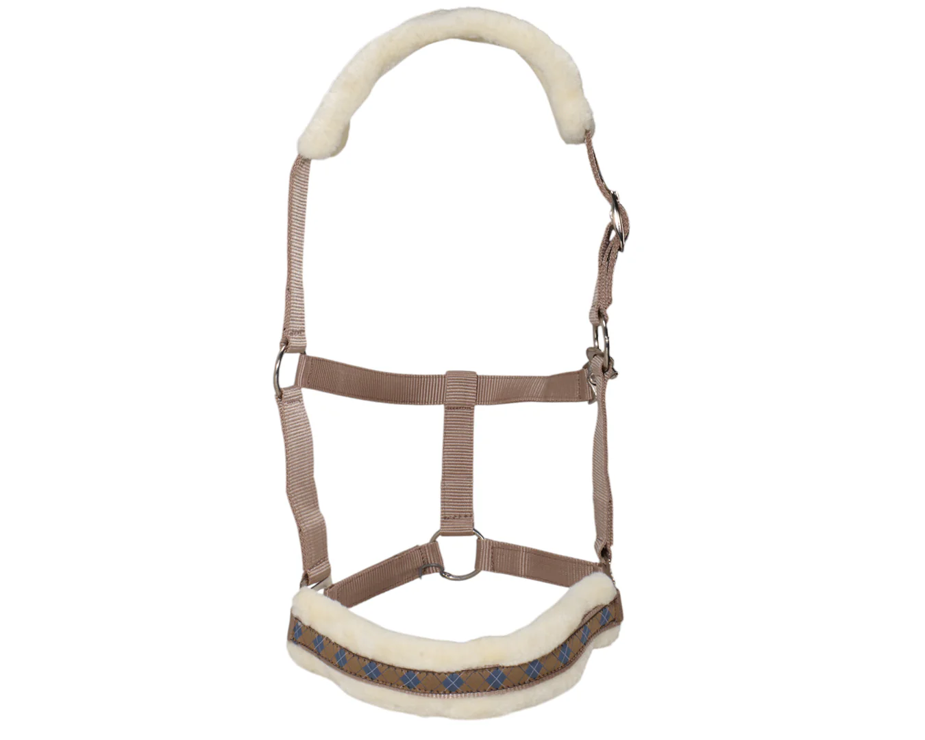 Rancher Fleece Lined Check Halter - Image 6