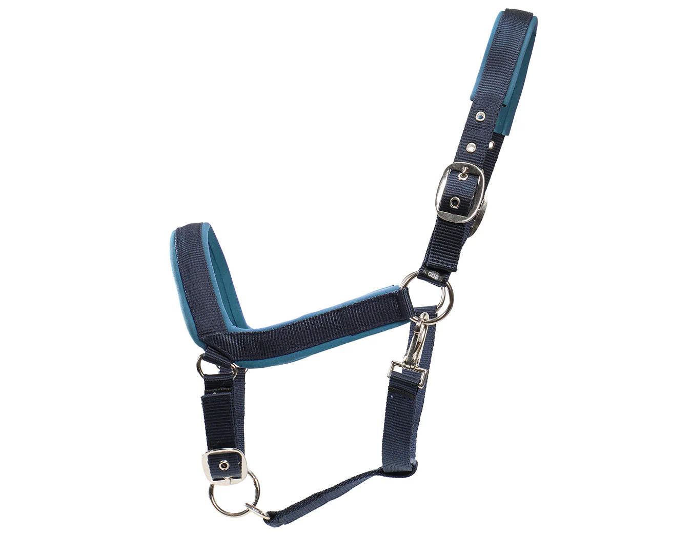 Rancher Neoprene Padded Halter - Navy & Blue - Image 2