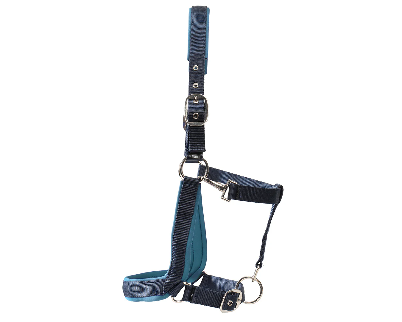 Rancher Neoprene Padded Halter - Navy & Blue - Image 3