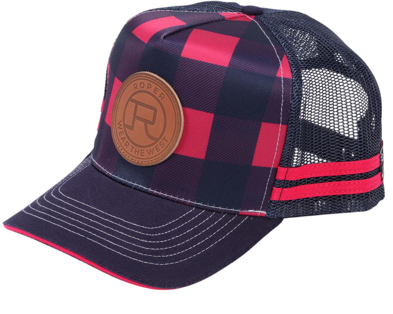 Roper Check Trucker Cap - Image 16