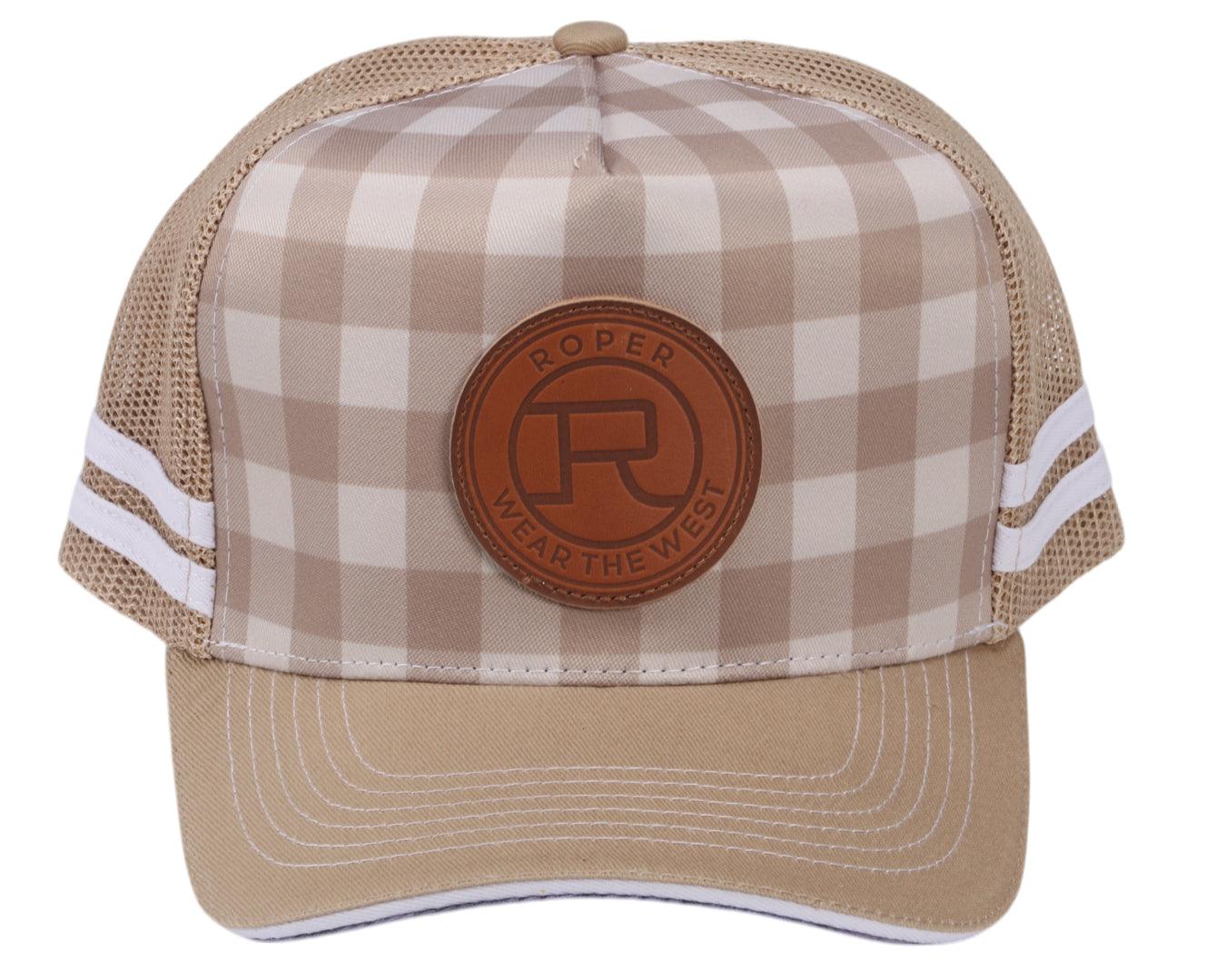 Roper Check Trucker Cap - Image 2