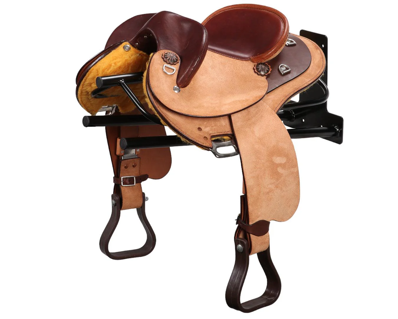 Saddle Rack w/Double Saddle Pad Rack - Image 2