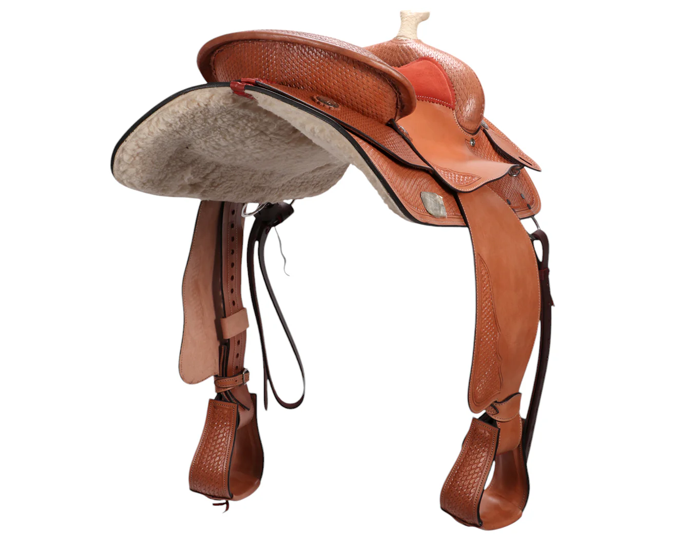Santa Fe Western Saddle 15" - Image 4