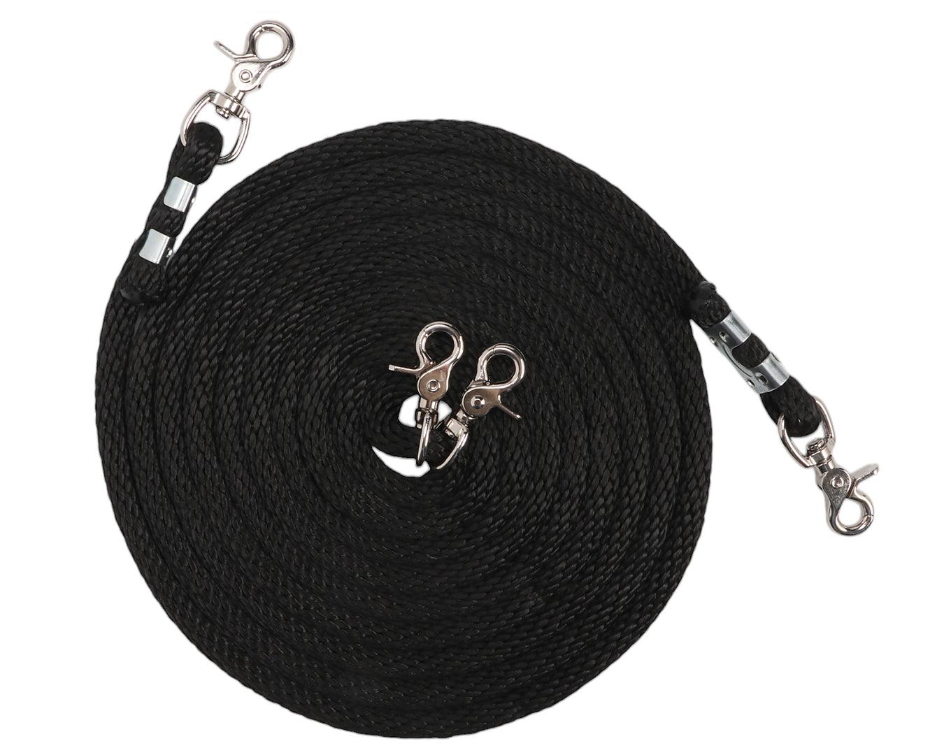 Professional's Choice Classic Soft Poly Rope Draw Reins - Image 4
