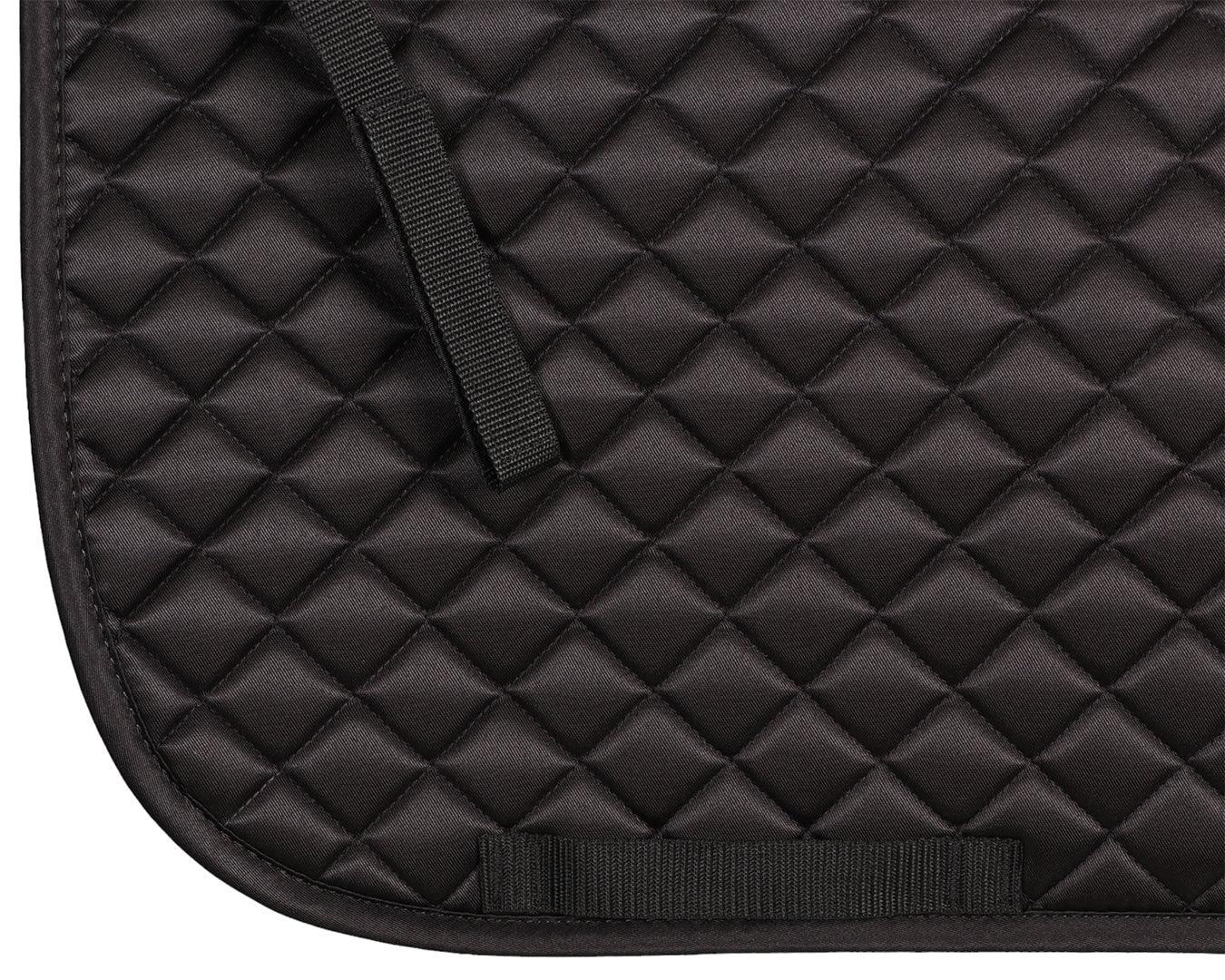 Showmaster Dressage Saddle Pad - Black - Image 3