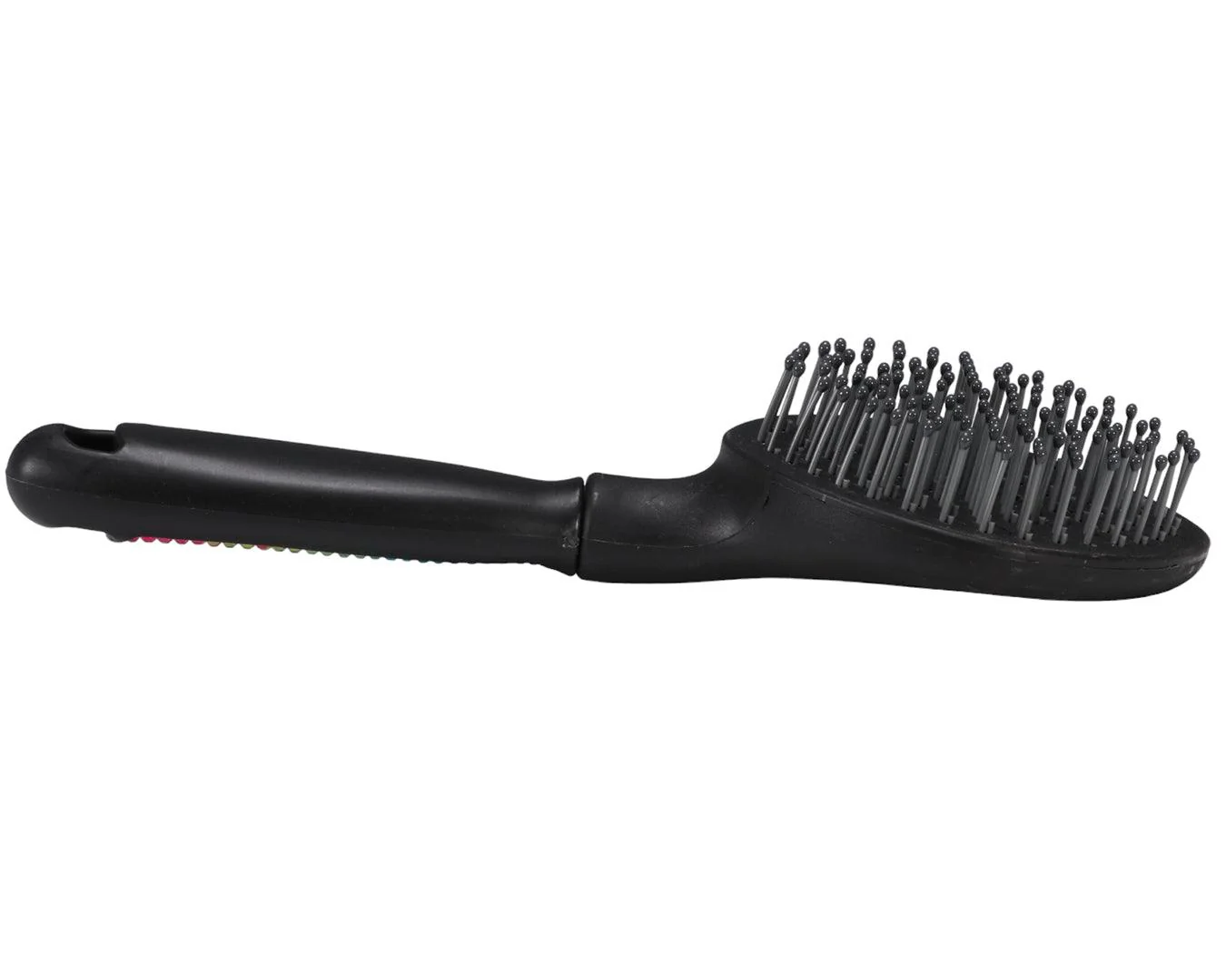 Showmaster Mane & Tail Brush with Rainbow Crystal Decoration - Image 4