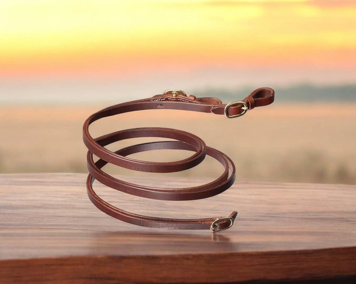 Fort Worth Barcoo Reins - 5/8" X 6' - Image 9