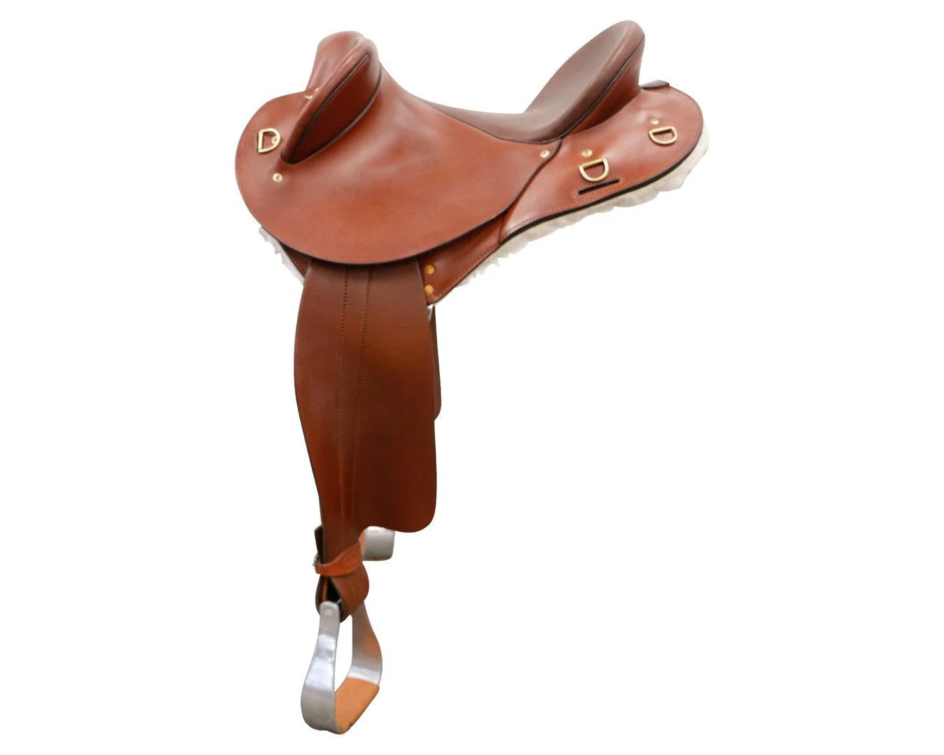 Sidney Hamilton Half Breed Saddle Smooth Seat - Image 2