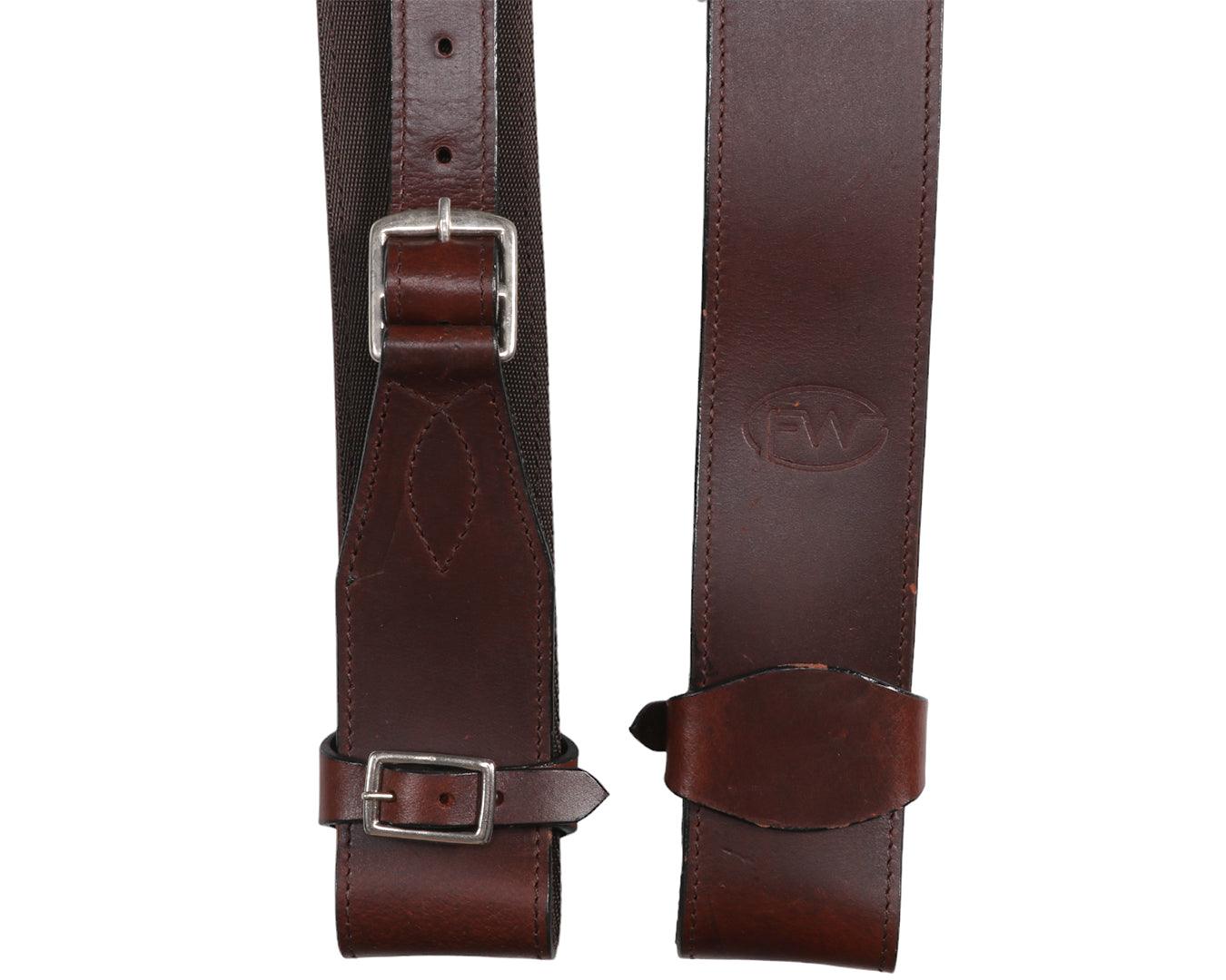Sidney Hamilton Wide Stockman Stirrup Leathers - Image 3