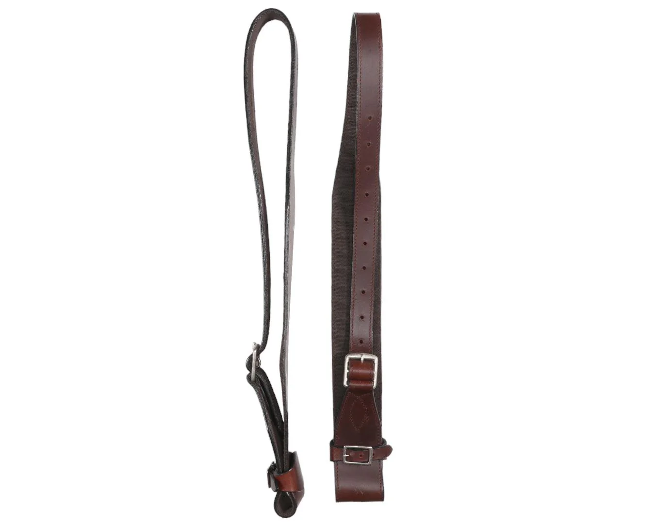 Sidney Hamilton Wide Stockman Stirrup Leathers - Image 4