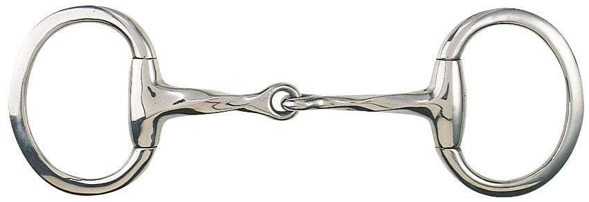 STC Slow Twist Eggbutt Bit with Flat Rings