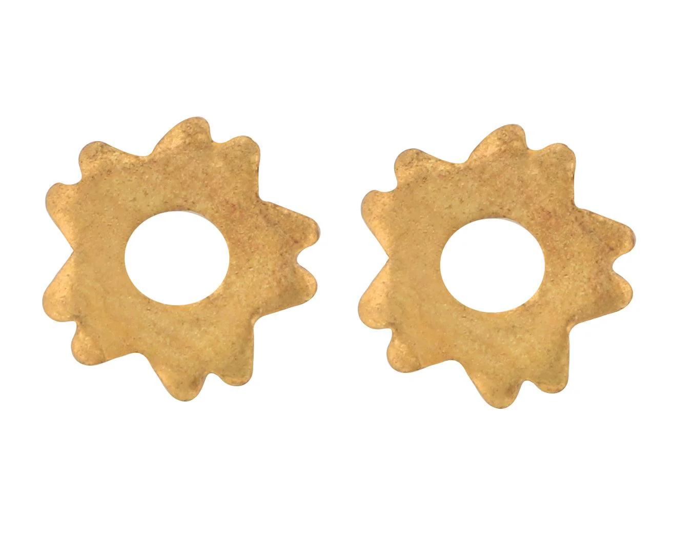 Small Brass Spur Rowels | Spilt ends - Image 2