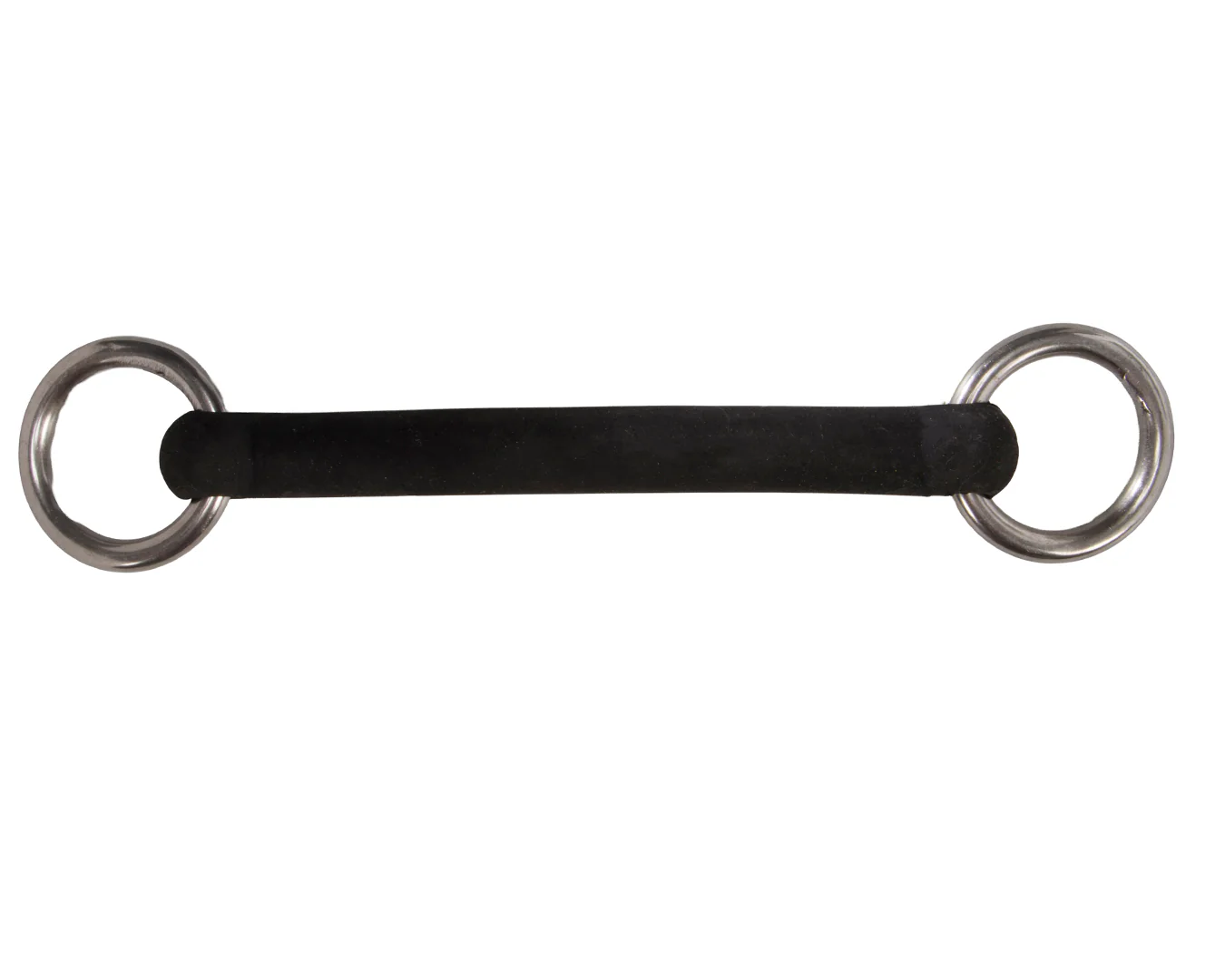 STC Small Ring Mullen Show Bit w/Full Rubber Covered Mouth