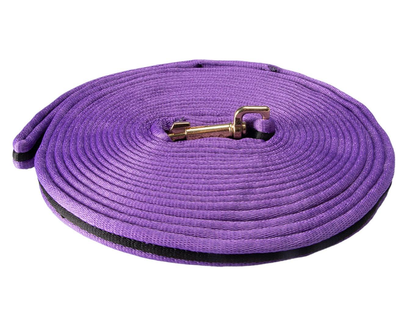 Soft Tubular Web Lunge Lead - Image 15