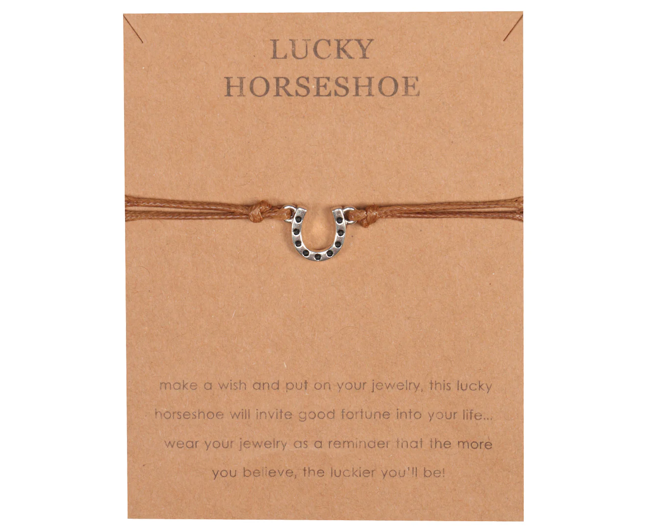 Lucky Horseshoe Bracelet