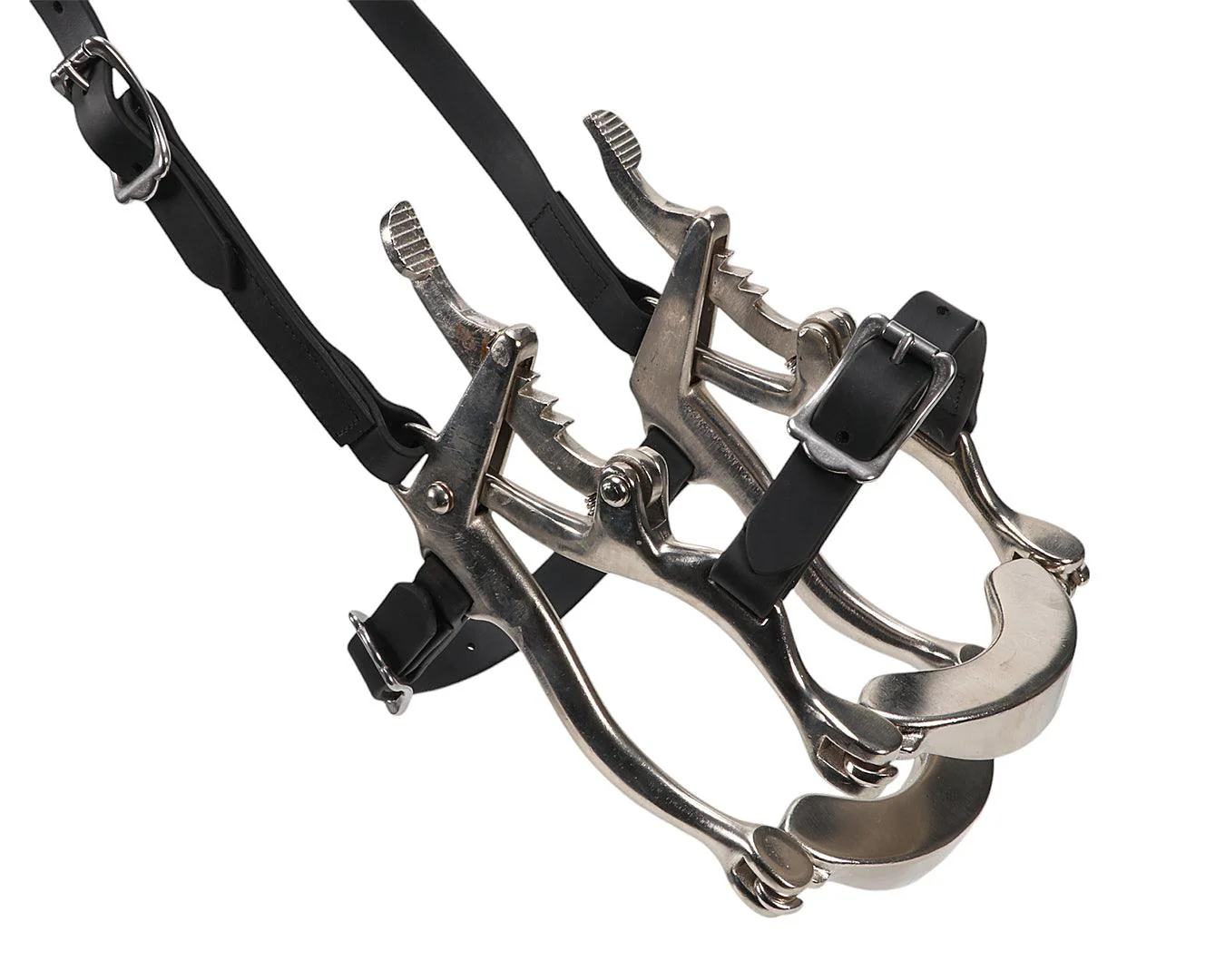 STC Speculum Mouth Gag Cast Malleable Iron - Image 3