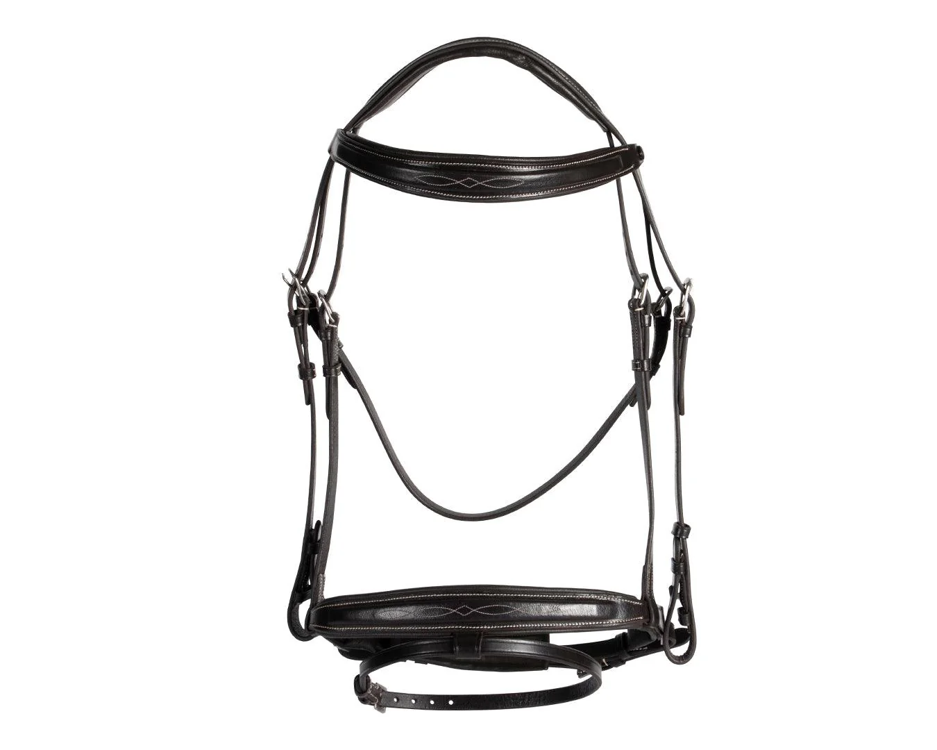 Sterling Bridle with Square Raised Browband - Image 11