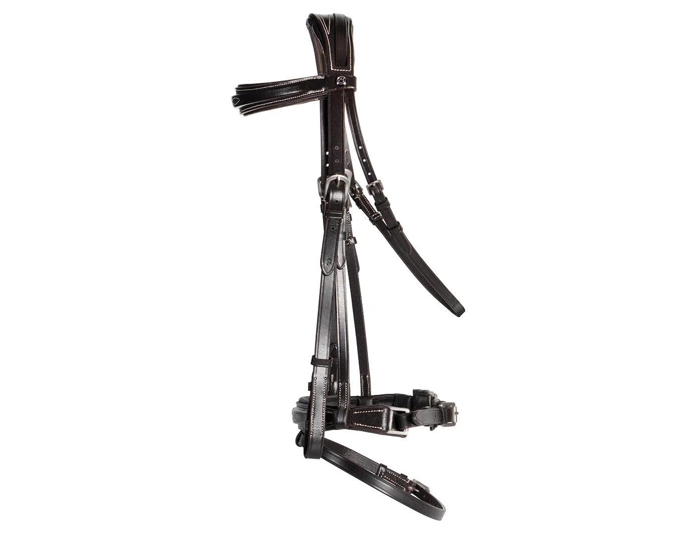 Sterling Bridle with Square Raised Browband - Image 12