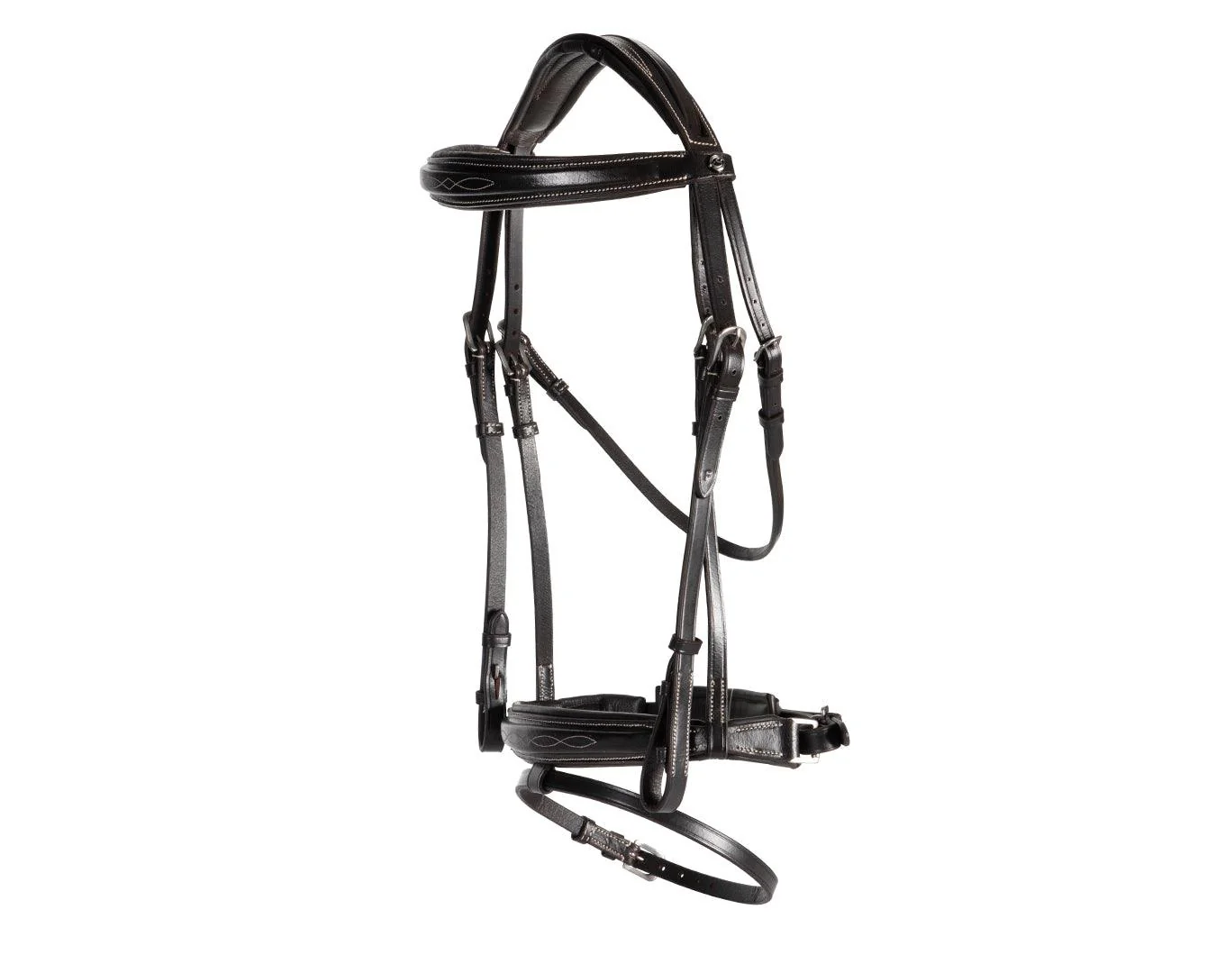 Sterling Bridle with Square Raised Browband - Image 2