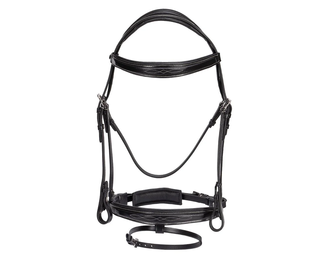 Sterling Bridle with Square Raised Browband - Image 7