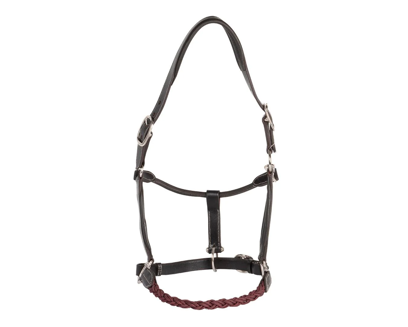 Sterling Double Halter With Rope Noseband - Image 5