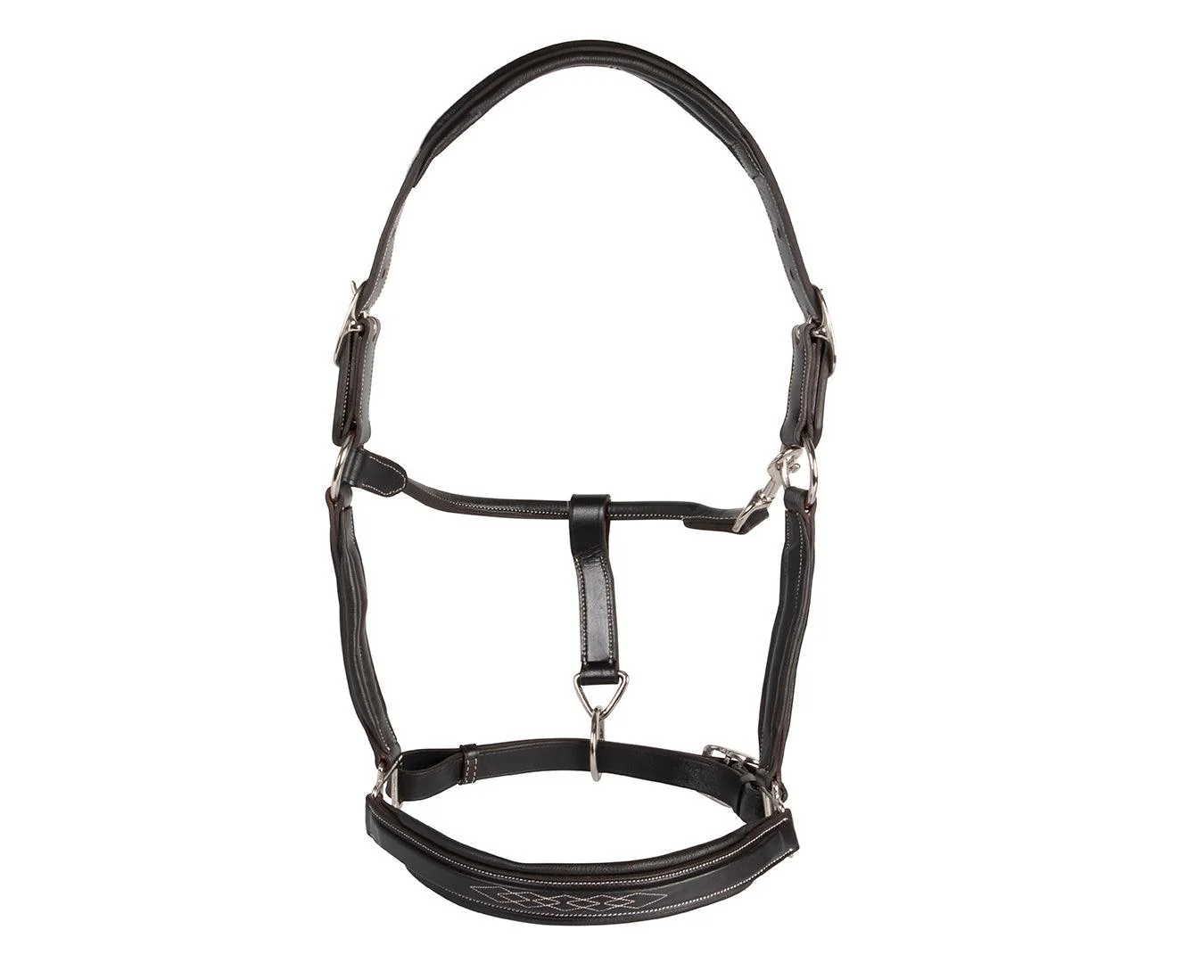 Sterling Double Halter With Stitched Noseband - Image 5