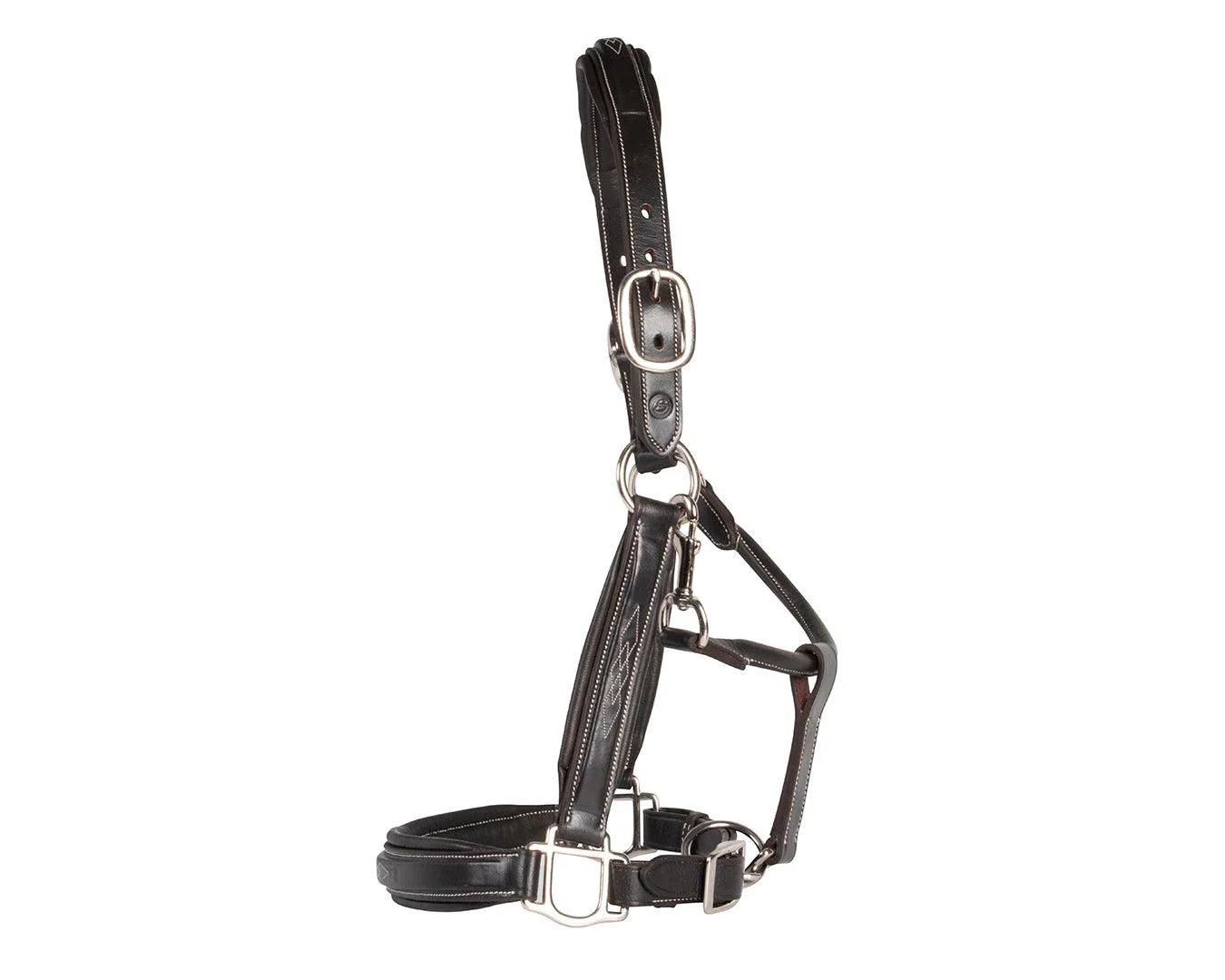 Sterling Double Halter With Stitched Noseband - Image 6